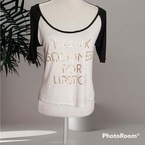 5/$25 Charlotte Russe Super soft 1/2 sleep top - Picture 1 of 4